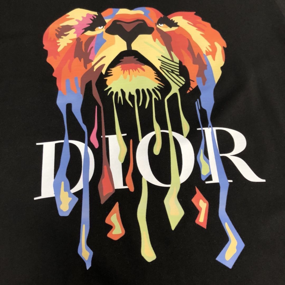 【DIOR旗艦店】（ディオール）クラシックでスタイリッシュな半袖スウェットシャツ01173