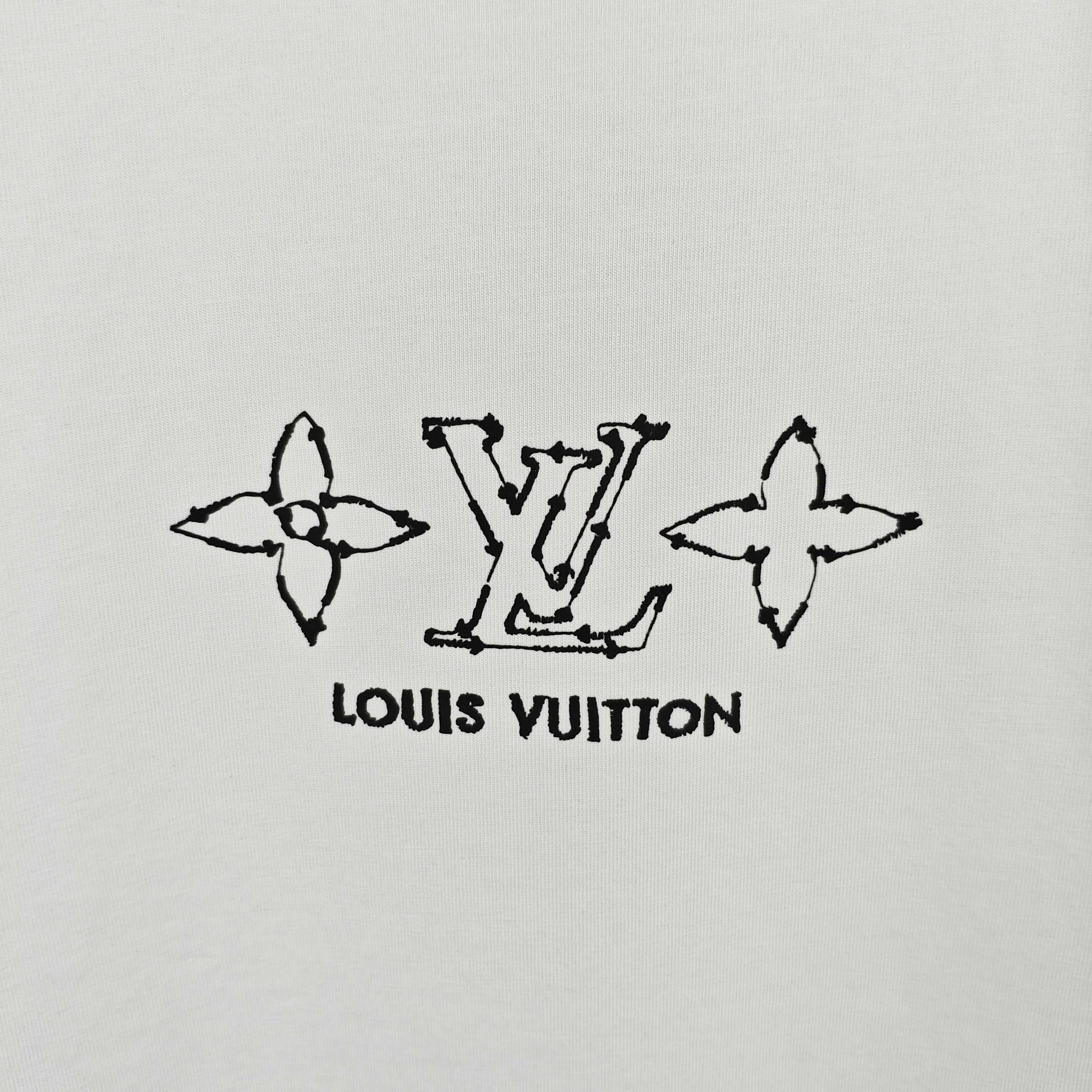 【LV旗艦店】（ルイ・ヴィトン）クラシックでスタイリッシュな半袖スウェットシャツ00294