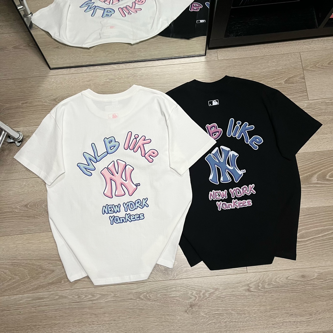 【MLB旗艦店】（エムエルビー）クラシックでスタイリッシュな半袖スウェットシャツ00656