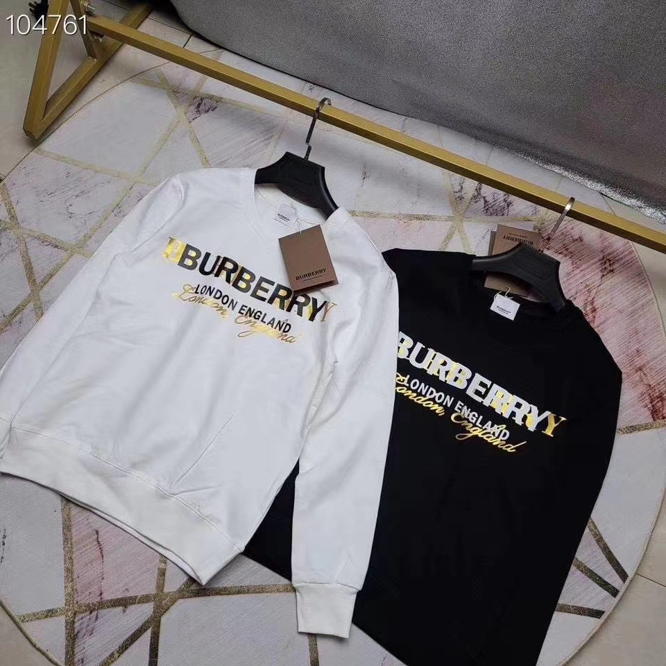 【BURBERRY旗艦店】（バーバリー）クラシックでスタイリッシュな長袖スウェットシャツ01680