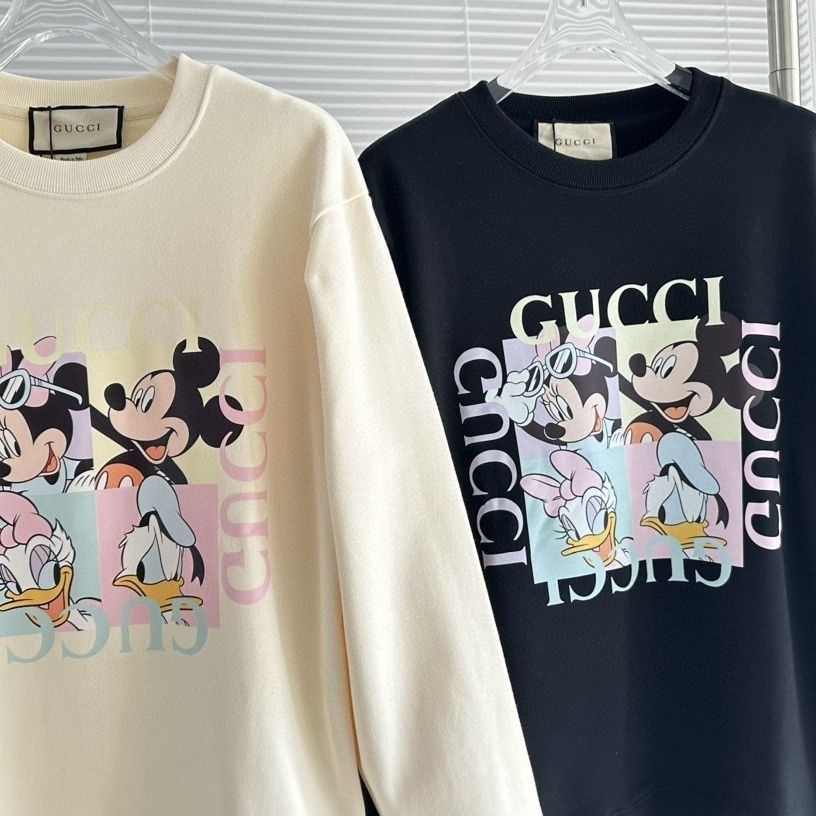 【GUCCI旗艦店】（グッチ）クラシックでスタイリッシュな長袖スウェットシャツ01880