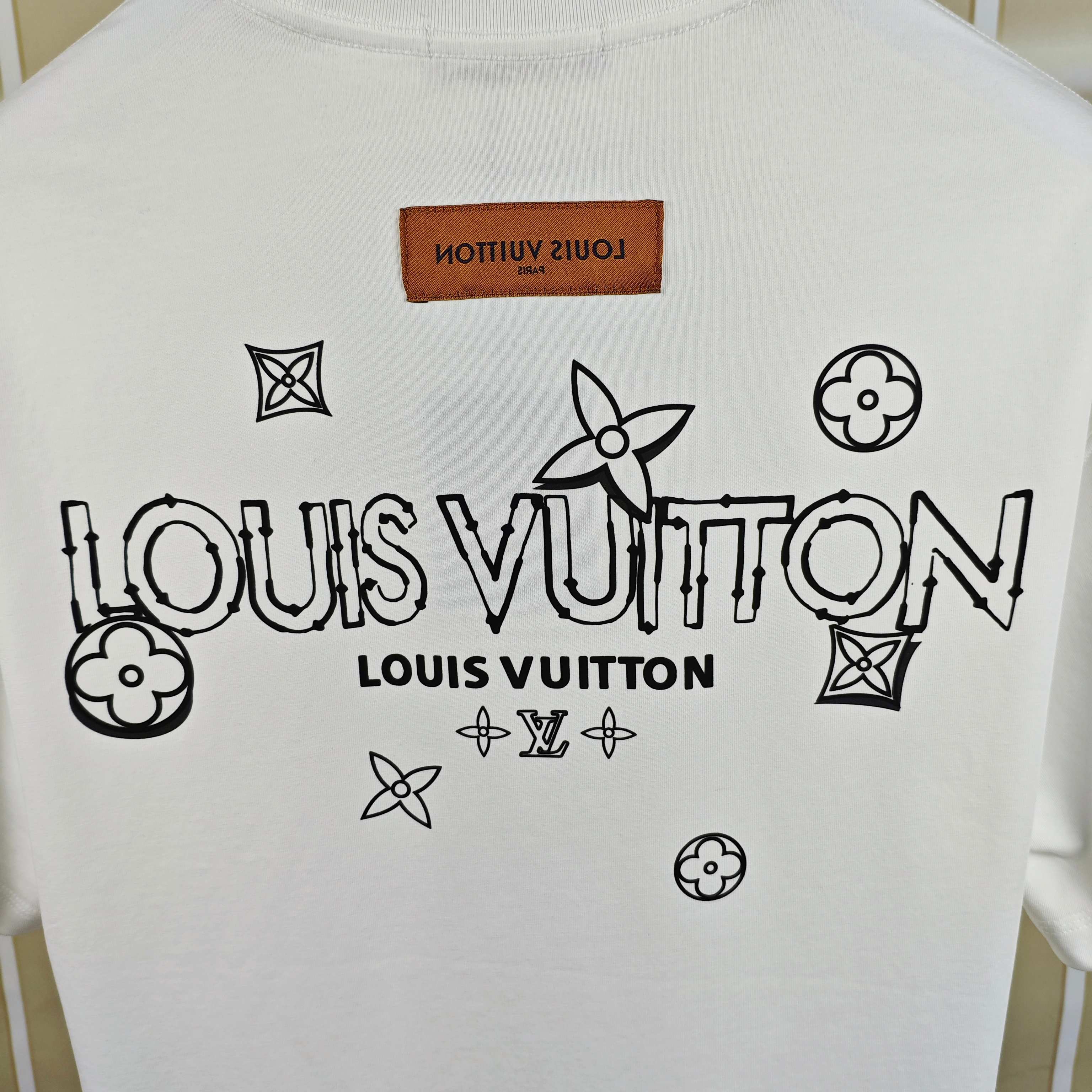 【LV旗艦店】（ルイ・ヴィトン）クラシックでスタイリッシュな半袖スウェットシャツ00294