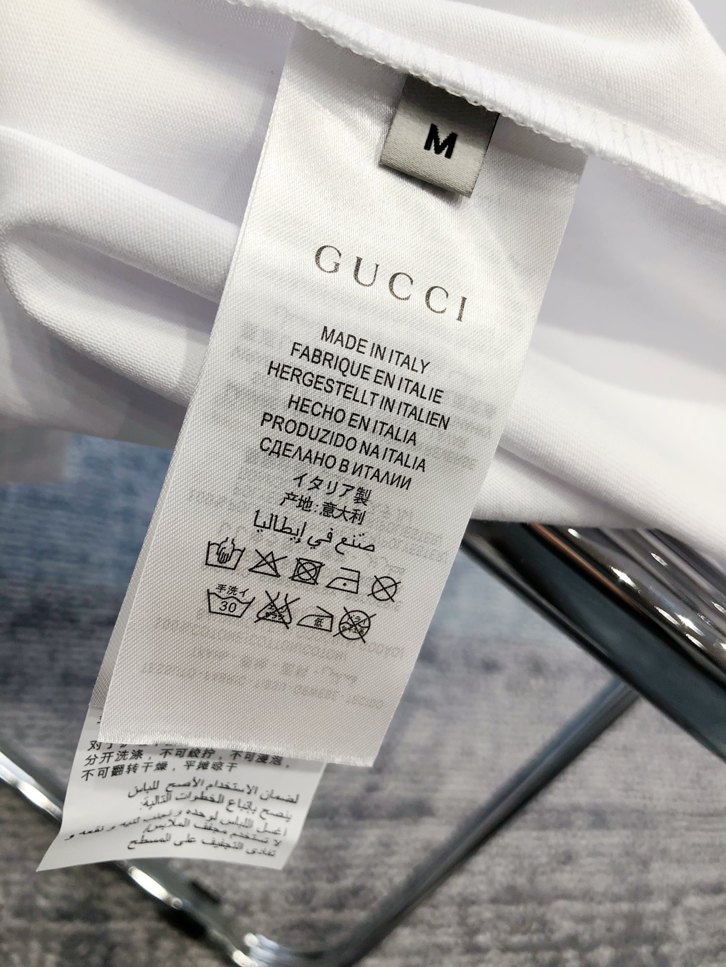 【GUCCI旗艦店】（グッチ）クラシックでスタイリッシュな半袖スウェットシャツ00627