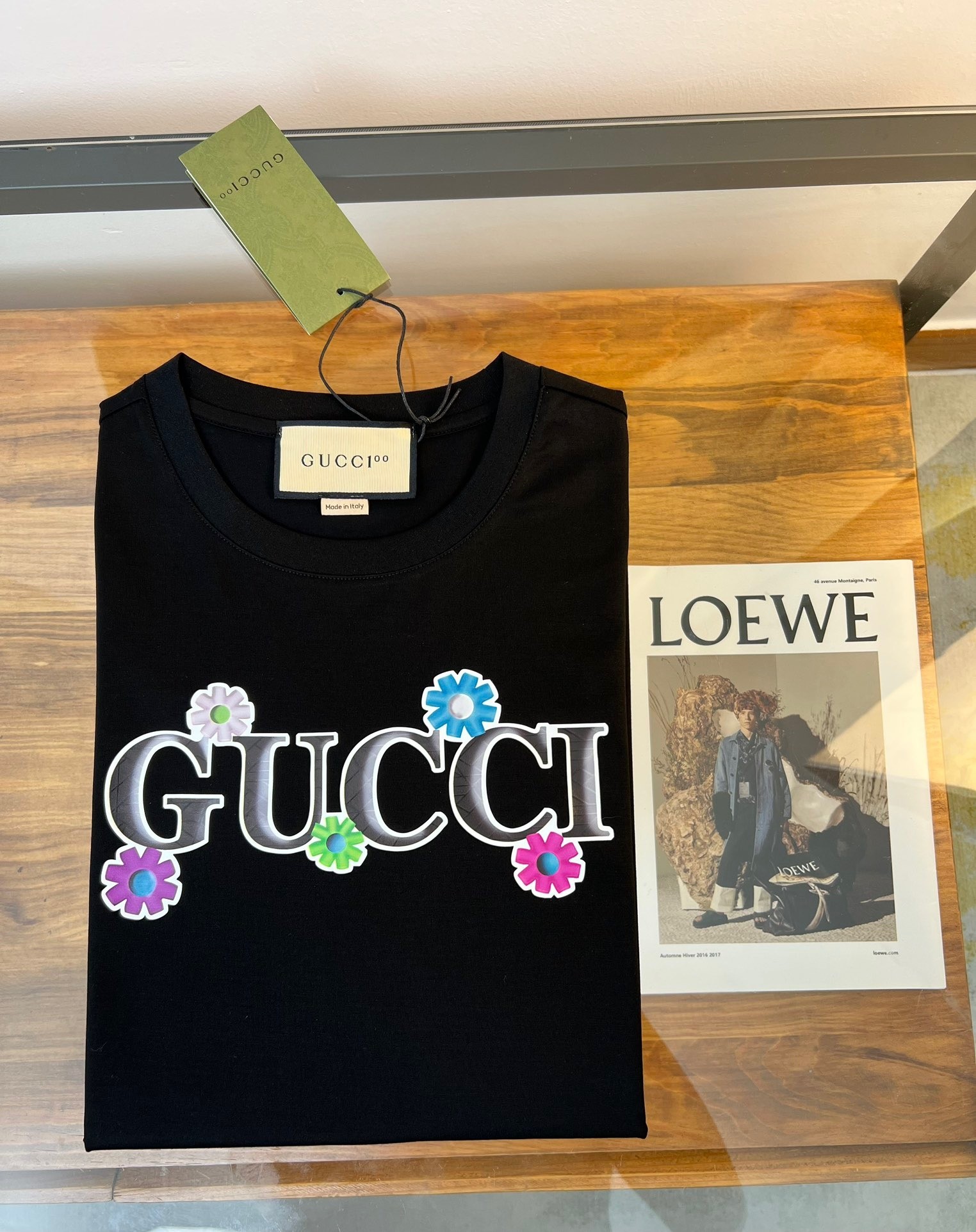 【GUCCI旗艦店】（グッチ）クラシックでスタイリッシュな半袖スウェットシャツ00689