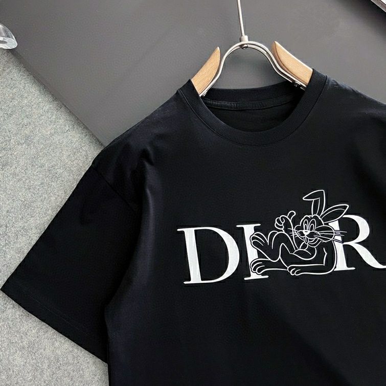 【DIOR旗艦店】（ディオール）クラシックでスタイリッシュな半袖スウェットシャツ00393