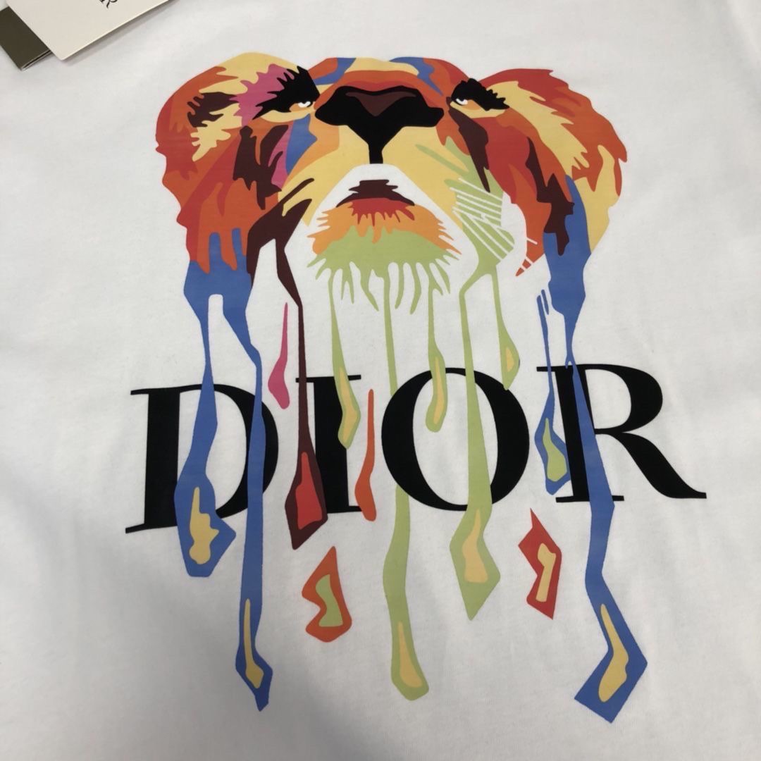 【DIOR旗艦店】（ディオール）クラシックでスタイリッシュな半袖スウェットシャツ01173