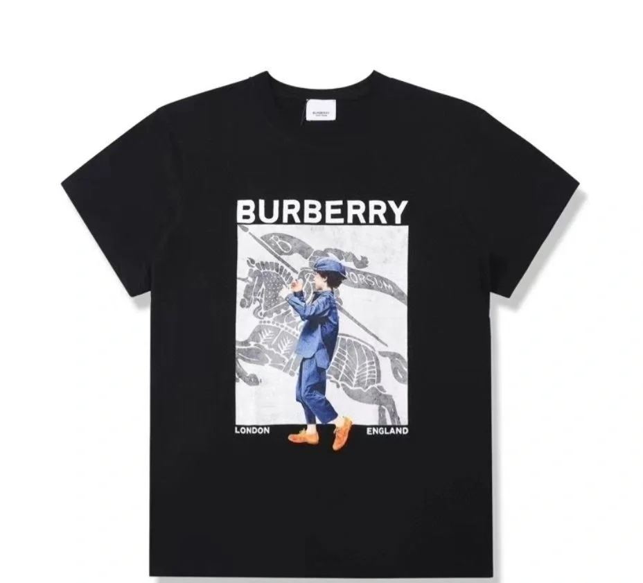 【BURBERRY旗艦店】（バーバリー）クラシックでスタイリッシュな半袖スウェットシャツ00256