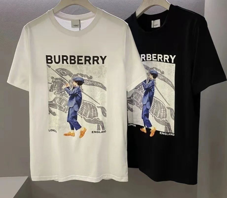 【BURBERRY旗艦店】（バーバリー）クラシックでスタイリッシュな半袖スウェットシャツ00256