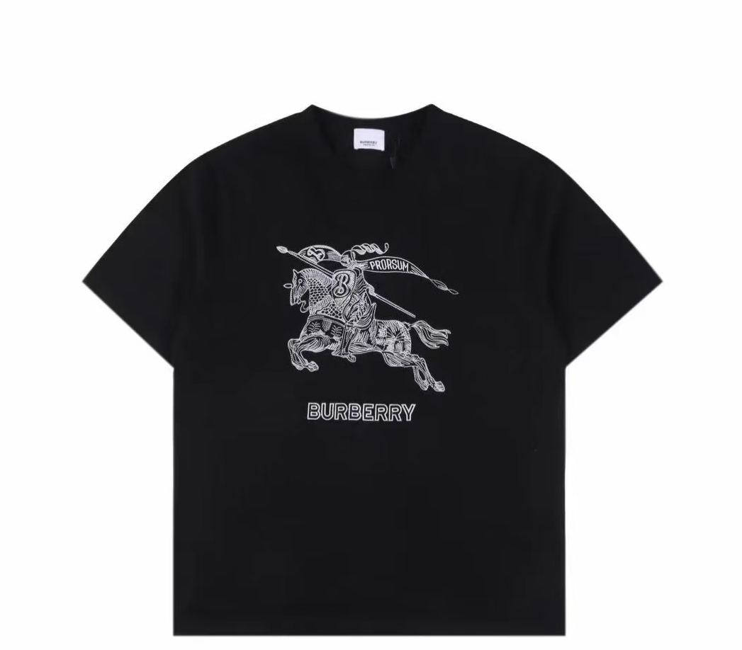 【BURBERRY旗艦店】（バーバリー）クラシックでスタイリッシュな半袖スウェットシャツ00336