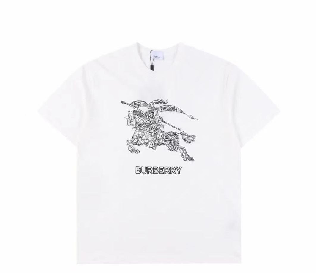 【BURBERRY旗艦店】（バーバリー）クラシックでスタイリッシュな半袖スウェットシャツ00336