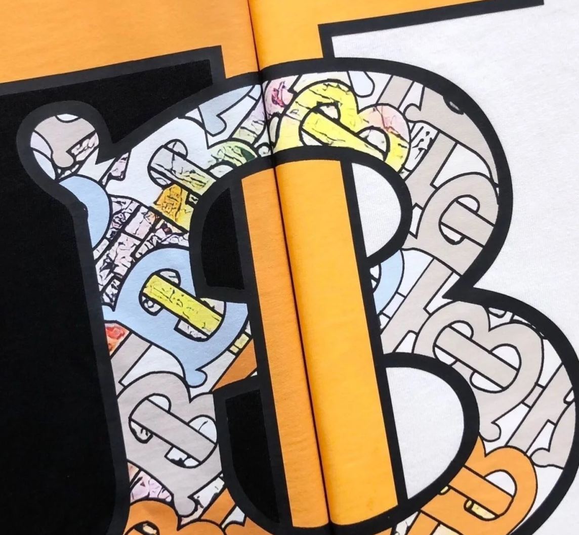 【BURBERRY旗艦店】（バーバリー）クラシックでスタイリッシュな半袖スウェットシャツ01752