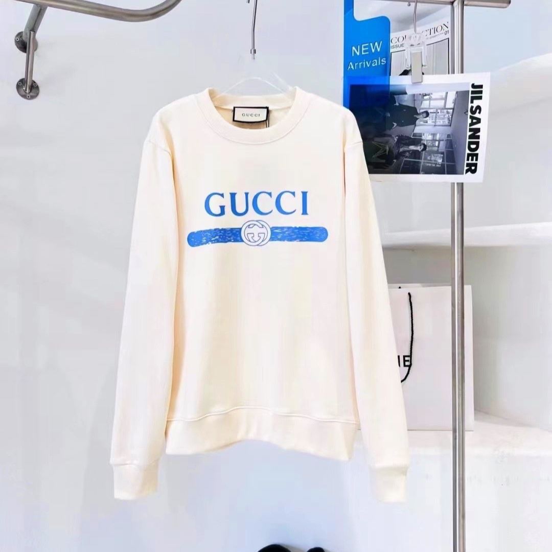 【GUCCI旗艦店】（グッチ）クラシックでスタイリッシュな長袖スウェットシャツ00604
