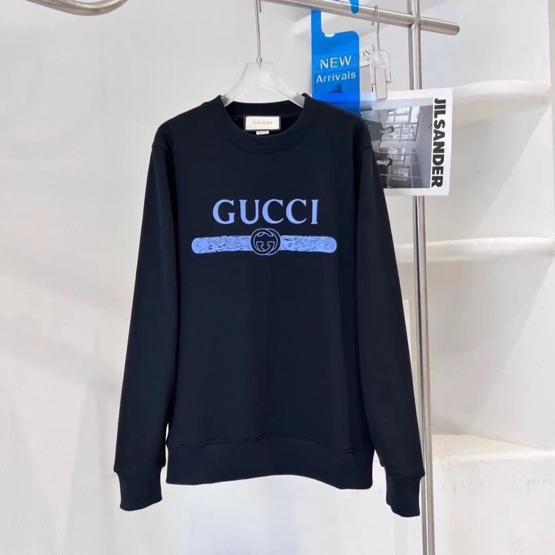 【GUCCI旗艦店】（グッチ）クラシックでスタイリッシュな長袖スウェットシャツ00604