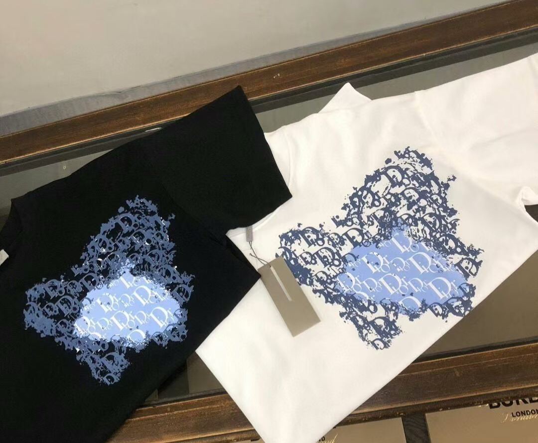 【DIOR旗艦店】（ディオール）クラシックでスタイリッシュな半袖スウェットシャツ00339