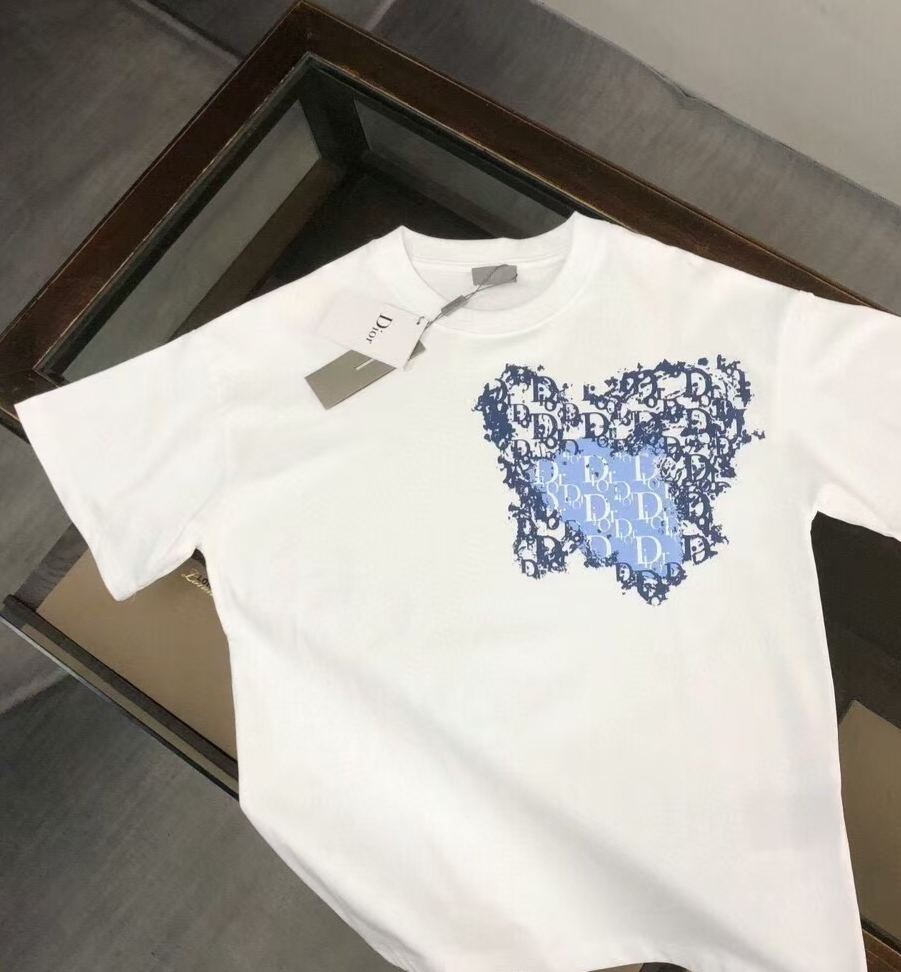 【DIOR旗艦店】（ディオール）クラシックでスタイリッシュな半袖スウェットシャツ00339