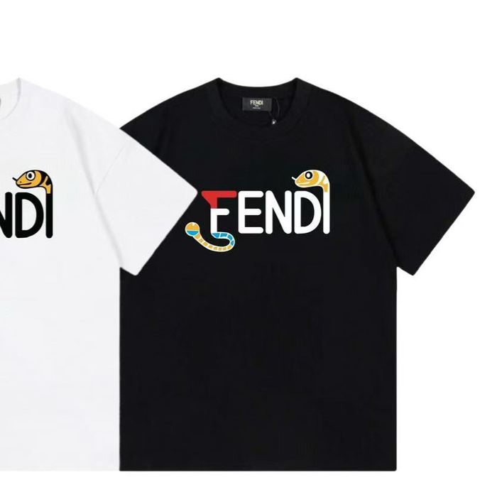 【Fendi旗艦店】（フェンディ）クラシックでスタイリッシュな半袖スウェットシャツ00359