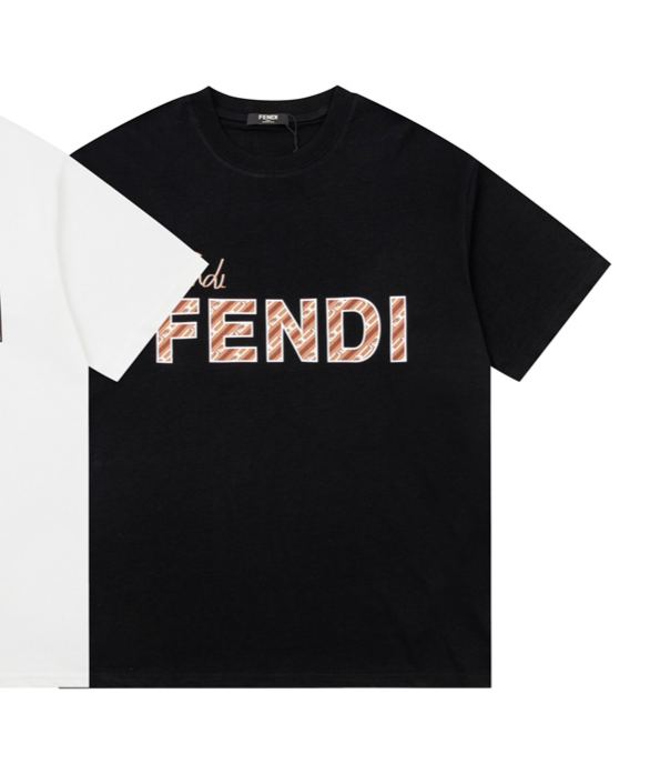 【Fendi旗艦店】（フェンディ）クラシックでスタイリッシュな半袖スウェットシャツ01456