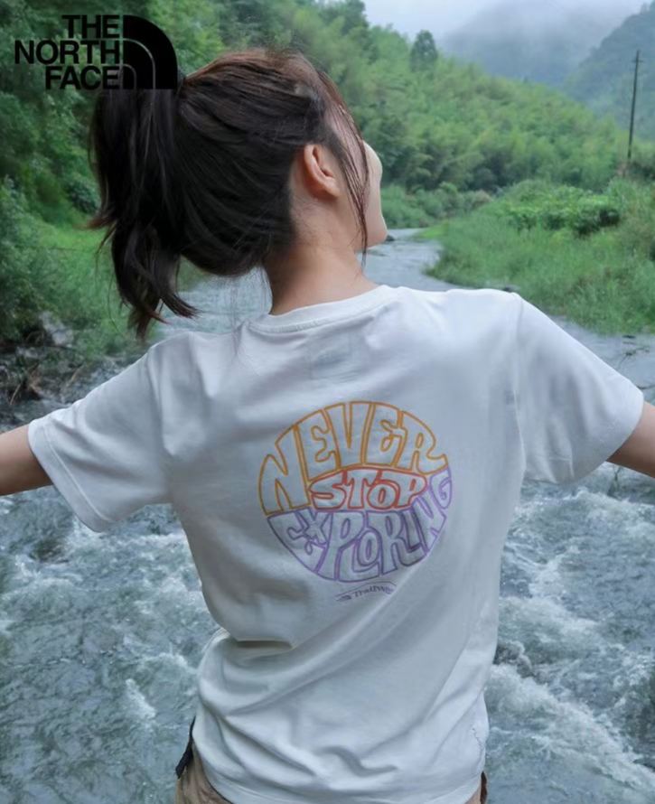 【The North Face旗艦店】（ザ・ノース・フェイス）クラシックでスタイリッシュな半袖スウェットシャツ00570