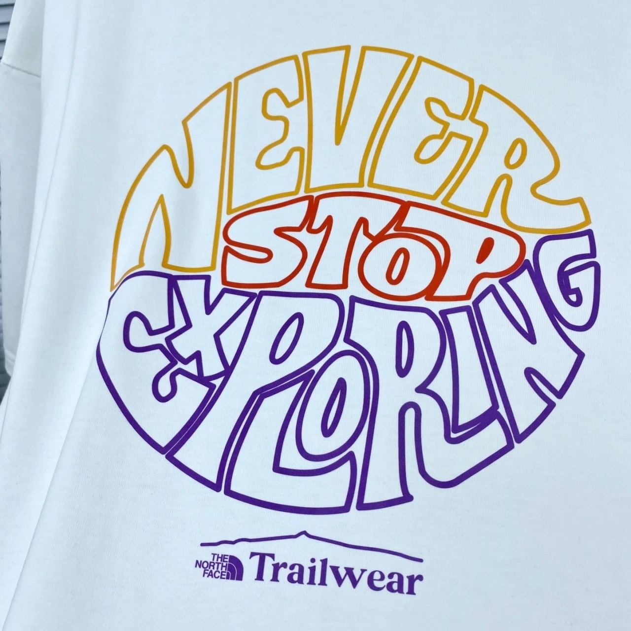 【The North Face旗艦店】（ザ・ノース・フェイス）クラシックでスタイリッシュな半袖スウェットシャツ00570