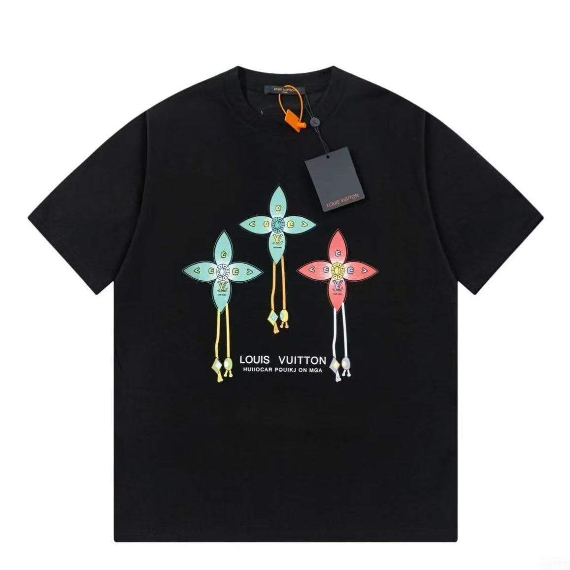 【LV旗艦店】（ルイ・ヴィトン）クラシックでスタイリッシュな半袖スウェットシャツ00153