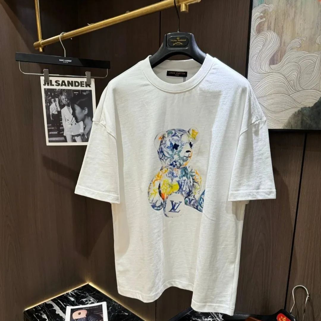 【LV旗艦店】（ルイ・ヴィトン）クラシックでスタイリッシュな半袖スウェットシャツ00282