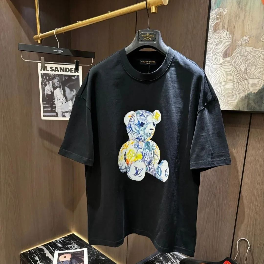 【LV旗艦店】（ルイ・ヴィトン）クラシックでスタイリッシュな半袖スウェットシャツ00282