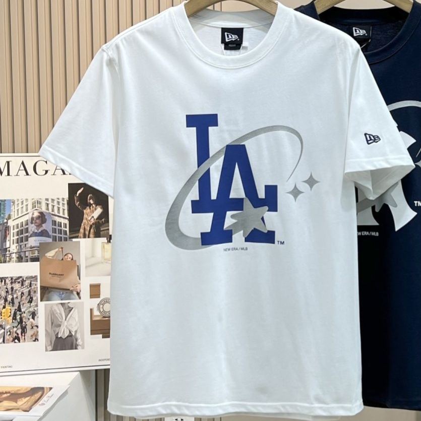 【MLB旗艦店】（エムエルビー）クラシックでスタイリッシュな半袖スウェットシャツ00659