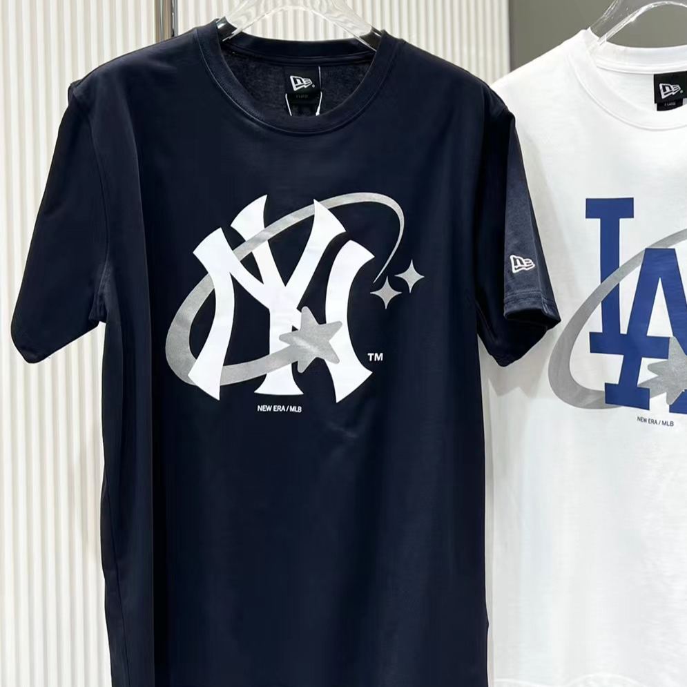 【MLB旗艦店】（エムエルビー）クラシックでスタイリッシュな半袖スウェットシャツ00659