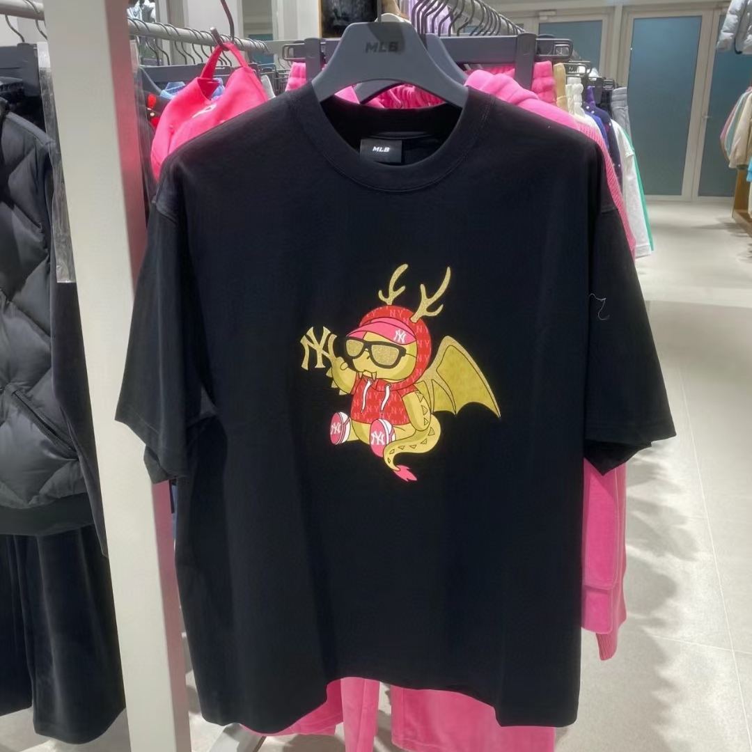 【MLB旗艦店】（エムエルビー）クラシックでスタイリッシュな半袖スウェットシャツ00670