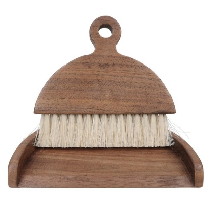 ชุดไม้กวาดขนม้าทำจากไม้วอลนัท