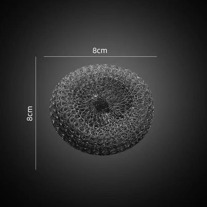 แปรงล้างจานหัวลูกบอลลวดไม่หลุดง่าย