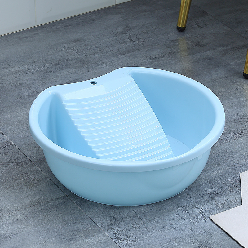 อ่างซักผ้าพลาสติกหนา