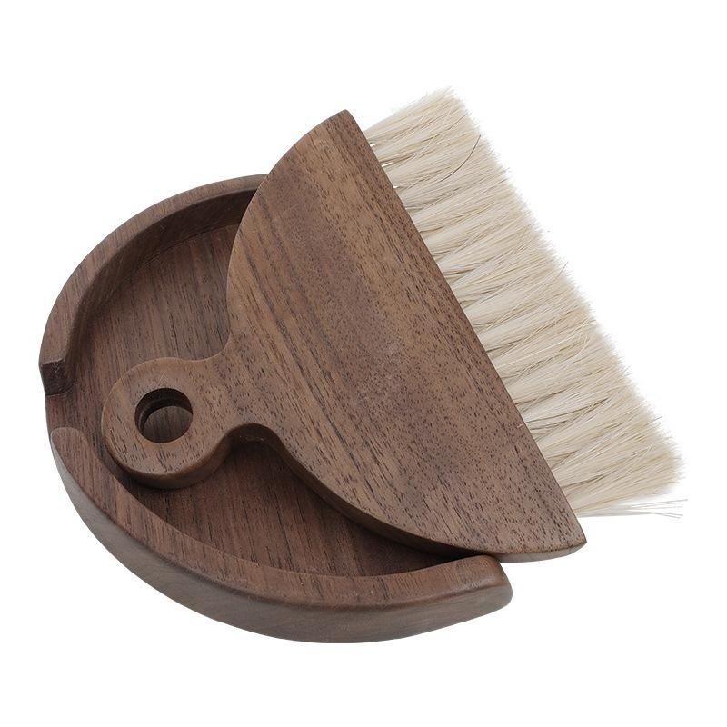 ชุดไม้กวาดขนม้าทำจากไม้วอลนัท