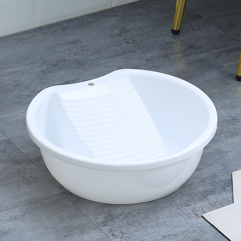 อ่างซักผ้าพลาสติกหนา