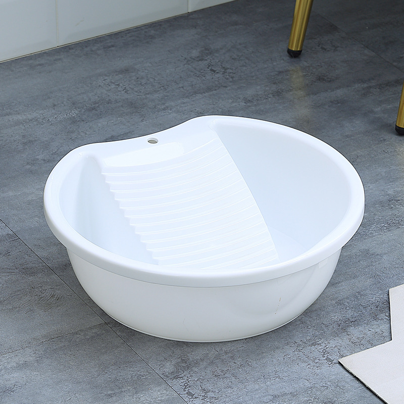 อ่างซักผ้าพลาสติกหนา