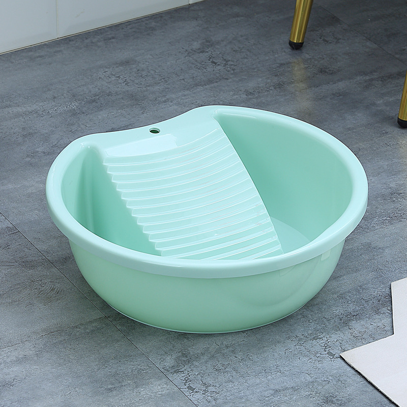 อ่างซักผ้าพลาสติกหนา