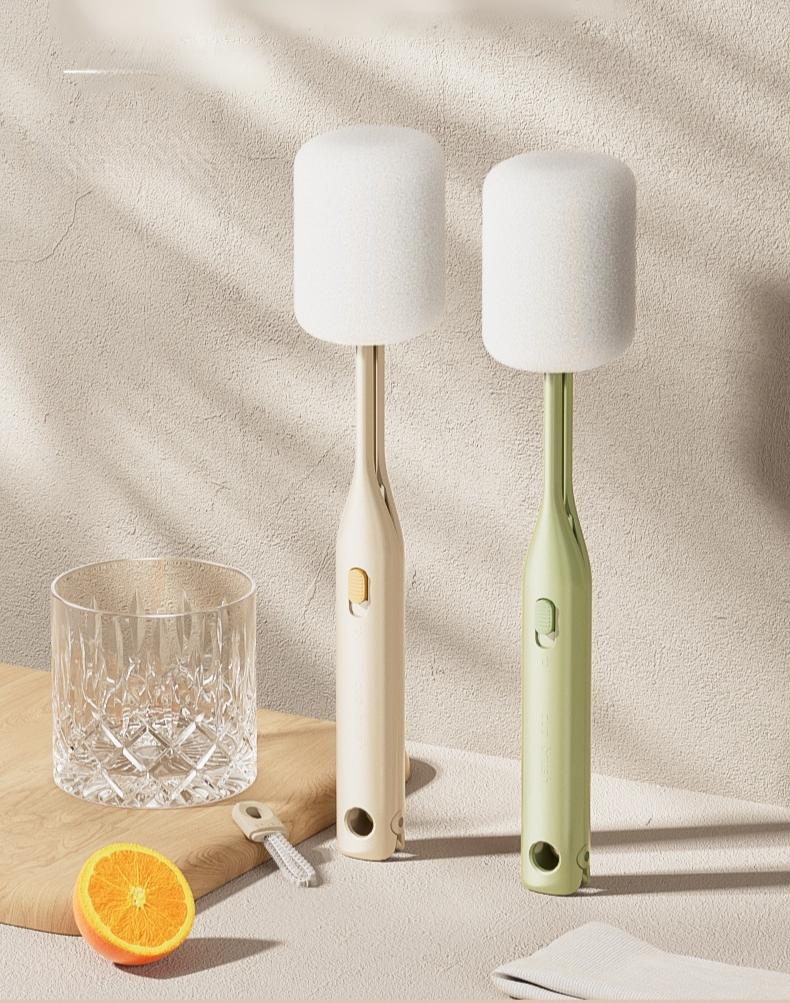 젖병세척 전용 스펀지 브러쉬 디테일