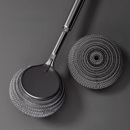 แปรงล้างจานหัวลูกบอลลวดไม่หลุดง่าย