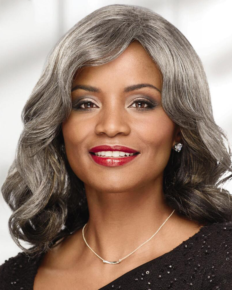 Elegant Long Wig With Shoulder-Skimming Layers Of Soft Open Waves