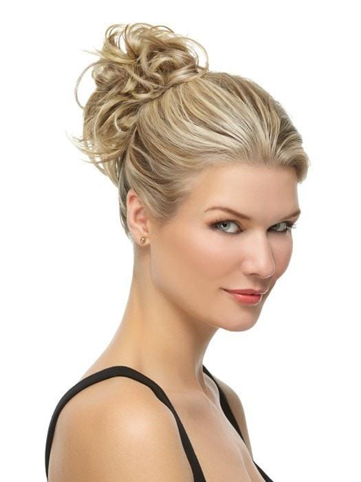 Synthetic Hair Blonde Highlight Wrap