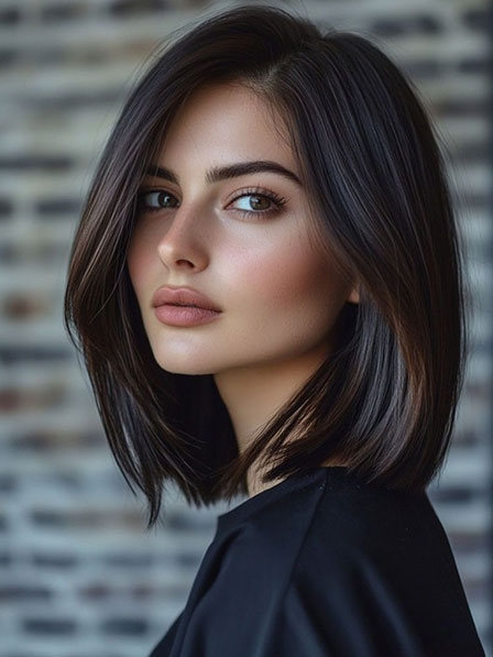 Perfect Brown Straight Real Hair Wigs New Arrival