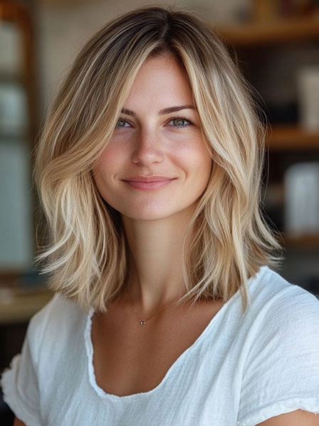 Popular Capless Human Hair Ombre Color Wigs for Ladies