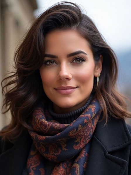 New Fashion Wavy Remy Hair Wigs 2025