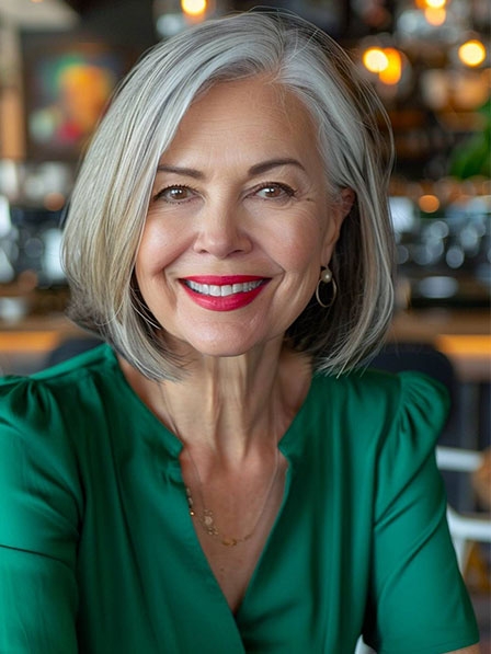 Chin Length Blonde Bob Cut Wigs 100% Human Hair