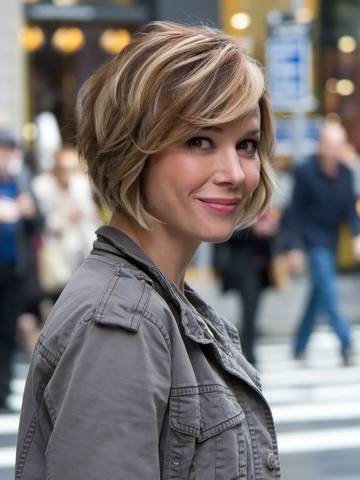 Short Straight Blonde Human Hair Wigs