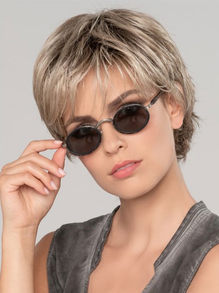 Pixie Cut Blonde 100% Human Hair Wigs