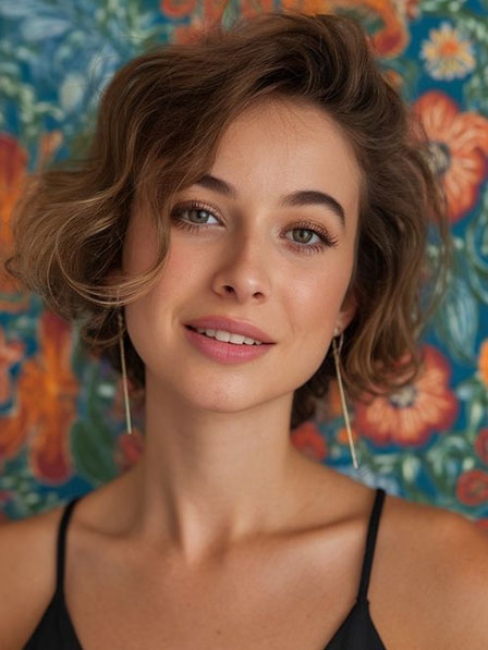 Choppy Full Lace Real Human Hair Wig 2026