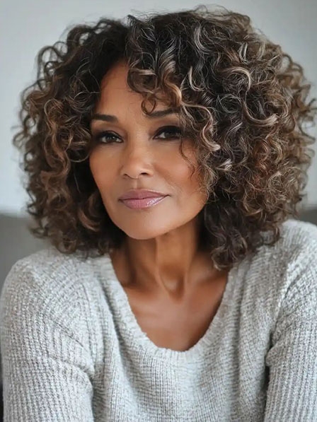 2026 Curly Full Lace Human Hair Wigs for Black Women