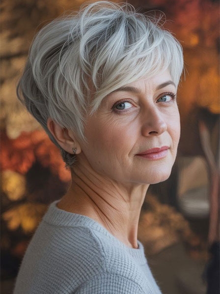Natural Short Straight Comfortable Human Hair Wigs