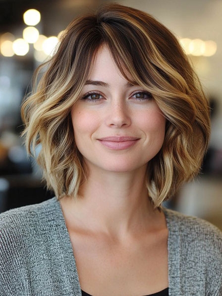 Hottest Cuts Chin-Length Human Hair Bob Wigs Full Lace
